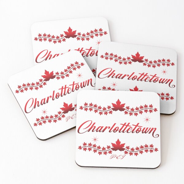 Item preview, Charlottetown a Big Bold and Red Design by Tjays on a Cool designed and sold by TJays.