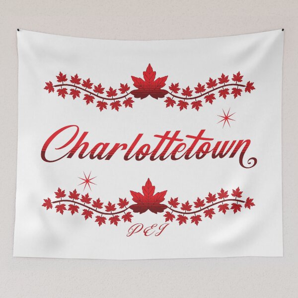 Item preview, Charlottetown a Big Bold and Red Design by Tjays on a Cool designed and sold by TJays.