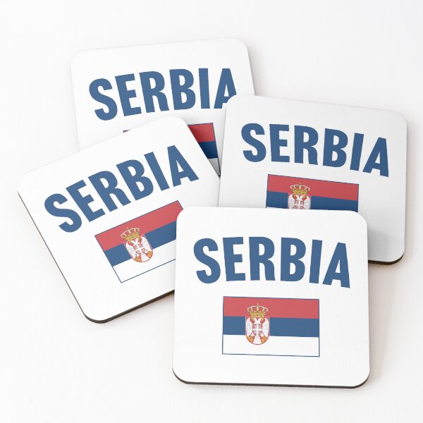 Item preview, Serbia Flag designed and sold by PaulSDesign.
