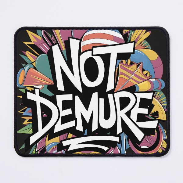 Item preview, Not Demure Abstract Vibrant Background Bold and Expressive Design designed and sold by Artophilists.