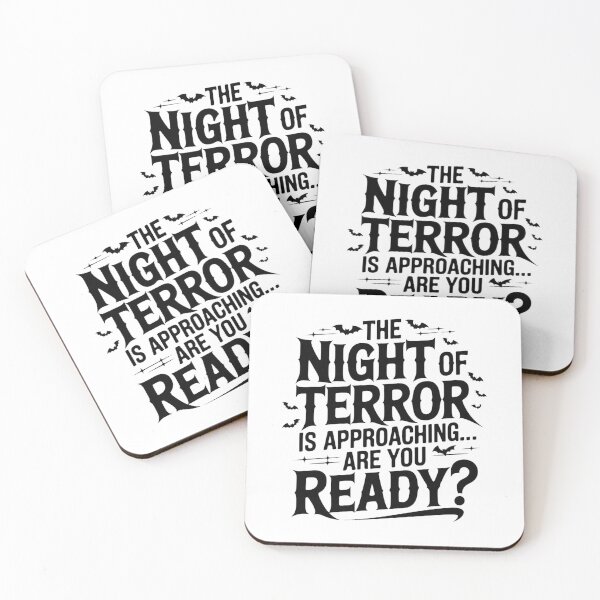 Item preview, The night of terror is approaching ... are you ready for Halloween designed and sold by Rio77 Styles.