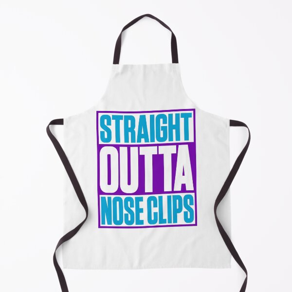 Item preview, Straight Outta Nose Clips Synchronized Swimming Diving designed and sold by jaygo.