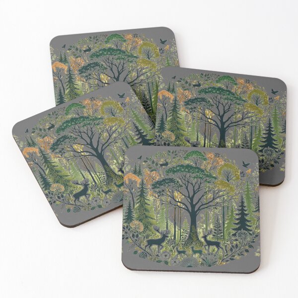 Item preview, Forest Harmony: Nature's Silhouette designed and sold by Mjonkey.
