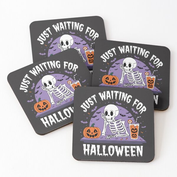 Item preview,  Just Waiting for Halloween Skeleton Design designed and sold by Sonchai Paladsai.