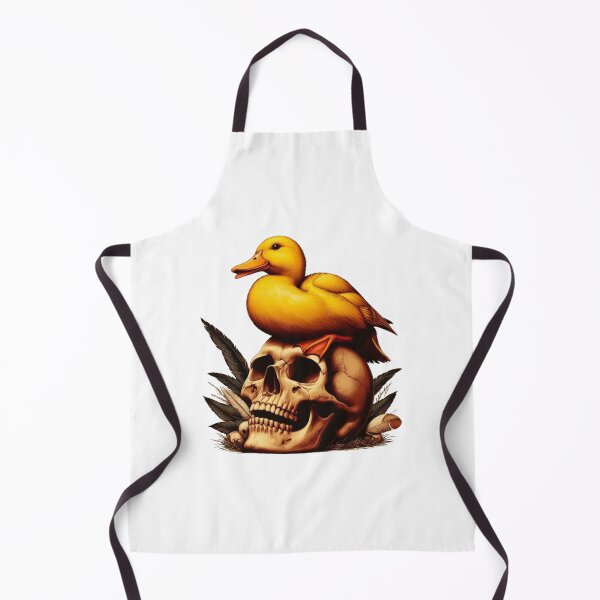 Item preview, Skull with Ducky Ducky designed and sold by JopangStyles.