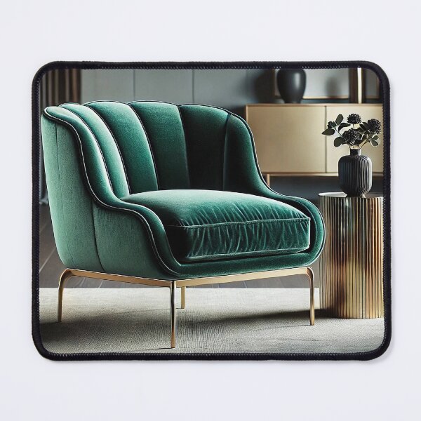 Item preview, Velvet Accent Chair designed and sold by A-triple-I.