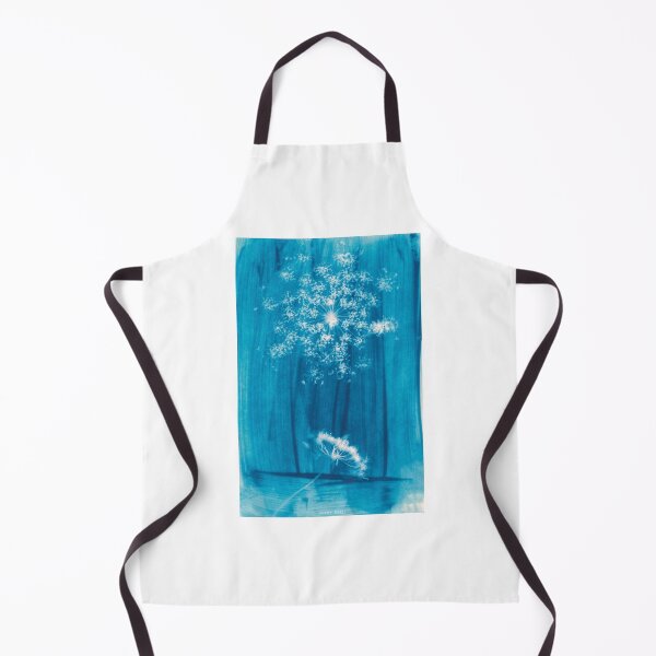 Item preview, Queen Annes Lace Cyanotype 2 designed and sold by kinoko.draws.
