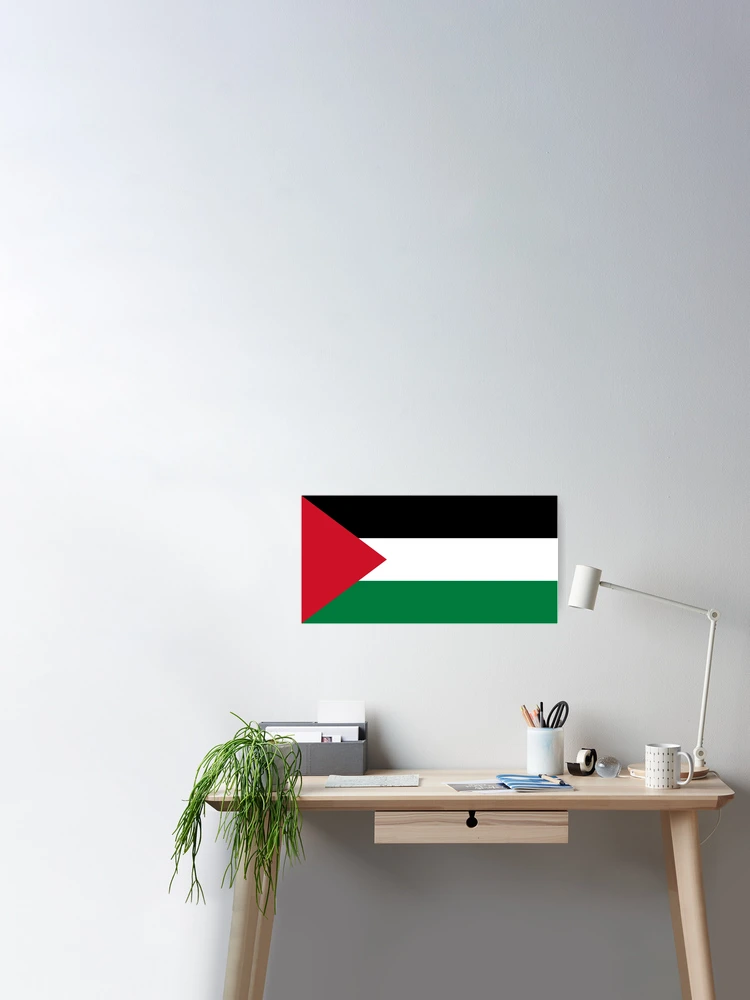 Drapeau de table Palestine, petit drapeau 