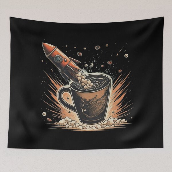 Item preview, Caffeine Rocket designed and sold by Chiknook.