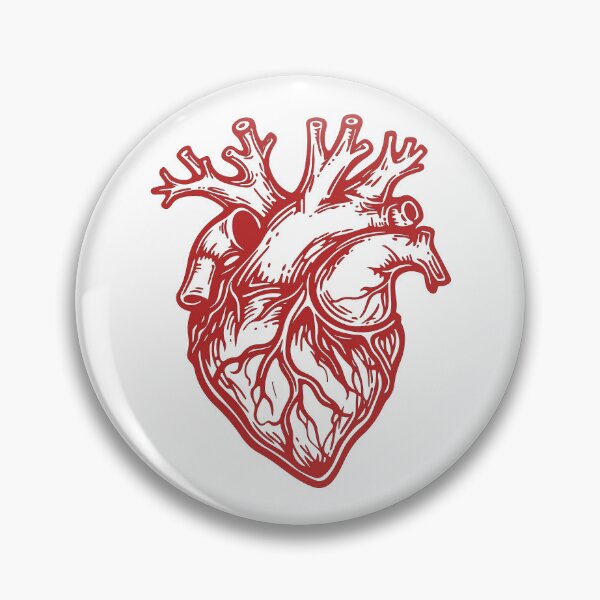 Item preview, Realistic heart, Human Heart, Real heart, love, veins, artery designed and sold by ZaniokoDesign.