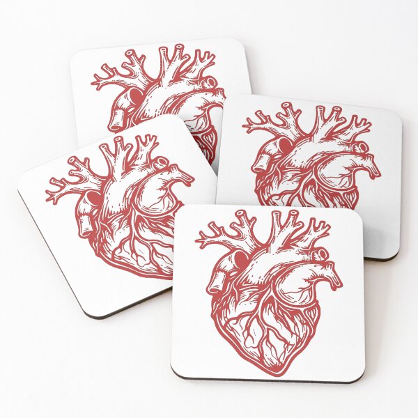 Item preview, Realistic heart, Human Heart, Real heart, love, veins, artery designed and sold by ZaniokoDesign.