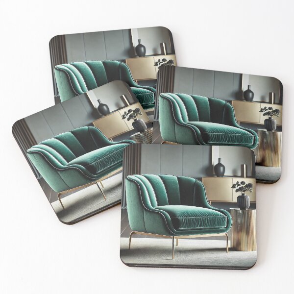 Item preview, Velvet Accent Chair designed and sold by A-triple-I.