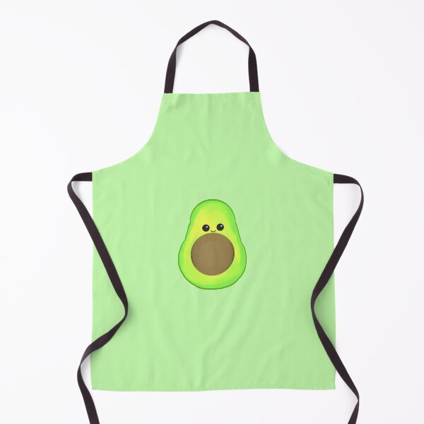 Item preview, Cute smilling green avocado designed and sold by blackygoldcat.