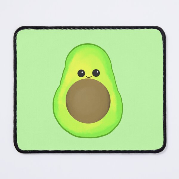 Item preview, Cute smilling green avocado designed and sold by blackygoldcat.