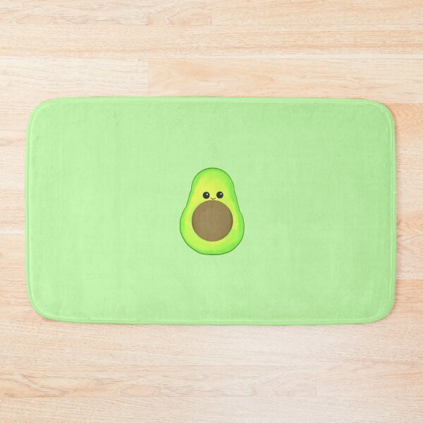 Item preview, Cute smilling green avocado designed and sold by blackygoldcat.