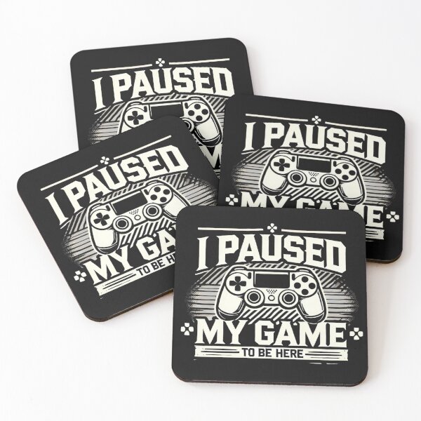 Item preview, I Paused My Game To Be Here designed and sold by deniz kaya.