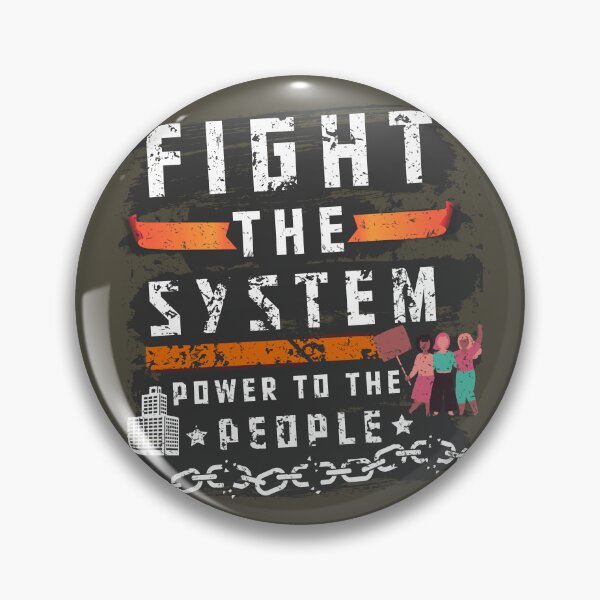 Item preview, Let's fight the system and give power to the people Vintage designed and sold by MiMiGuelShop.