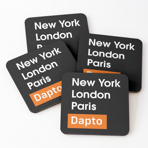 Item preview, New York - London - Paris - Dapto (White Text) designed and sold by Wonderbouy.