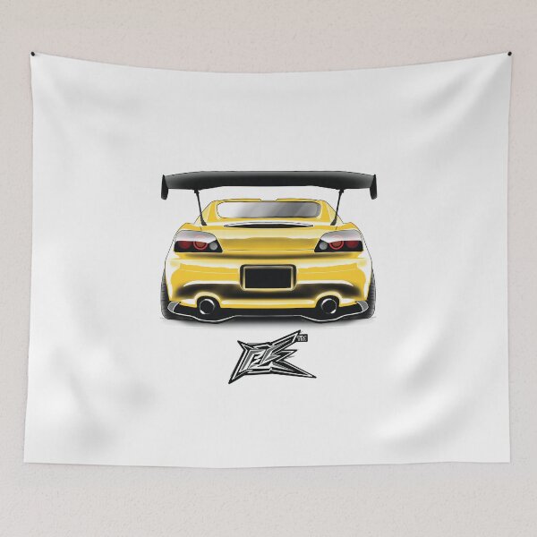 Item preview, s2k roadster rear yellow  designed and sold by NaquashM.