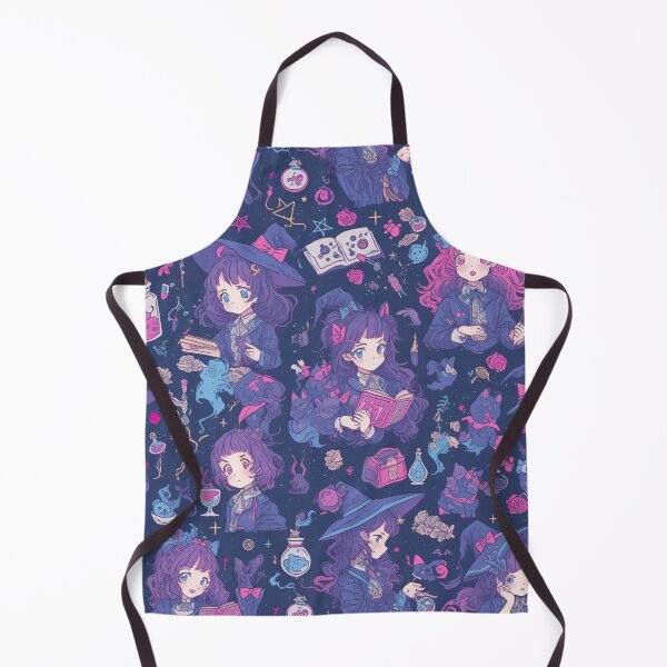 Item preview, Cute Witchcraft Pattern - Anime Magical Girls and Spells designed and sold by KazyWeeb.