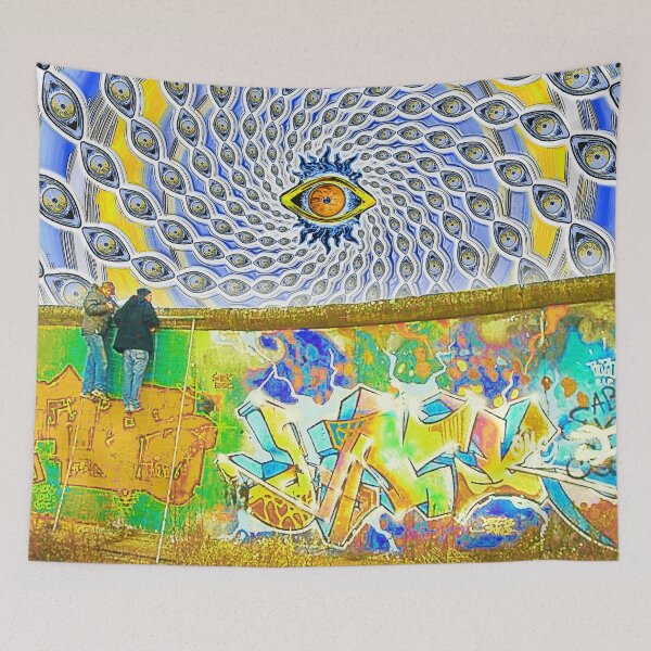 Item preview, SwirlingSkEyes/OverTheEdge designed and sold by Klaus Bremner (Autotelic Art).