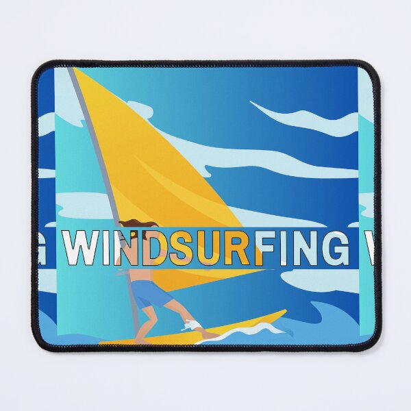 Item preview, Windsurfing Funny Style design designed and sold by FlawlessDraft.