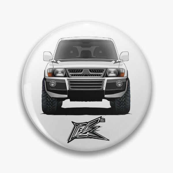 Item preview, mitsubishi pajero montero white  designed and sold by NaquashM.