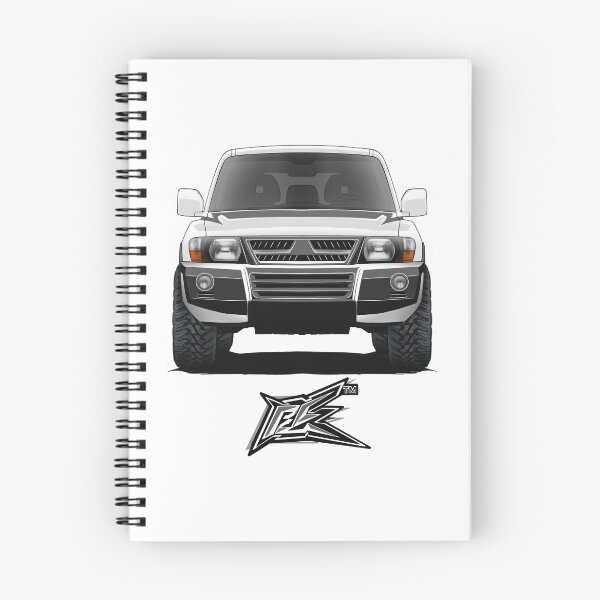 Item preview, mitsubishi pajero montero white  designed and sold by NaquashM.