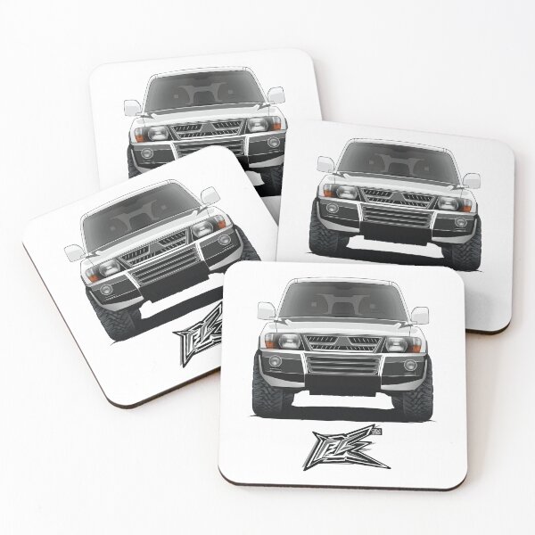Item preview, mitsubishi pajero montero white  designed and sold by NaquashM.