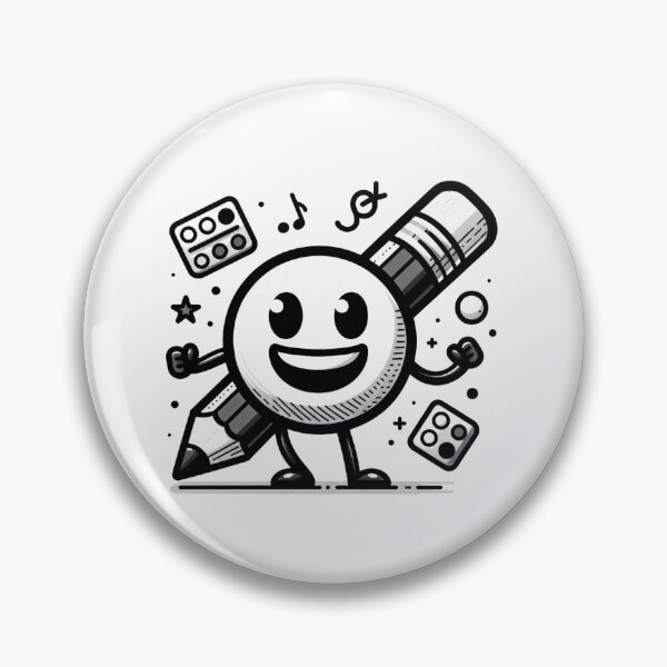 Item preview, Cheerful Creativity Mascot designed and sold by Mohamed Abd El Salaam.