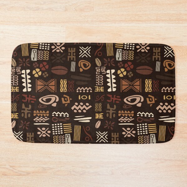 Item preview, African mud cloth Bogolan design designed and sold by Wolagno.