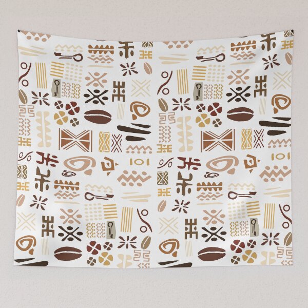 Item preview, African mud cloth Bogolan design designed and sold by Wolagno.