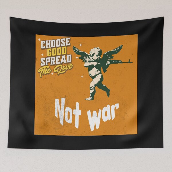 Item preview, Choose good spread the love not war designed and sold by Wit & Wear Company.