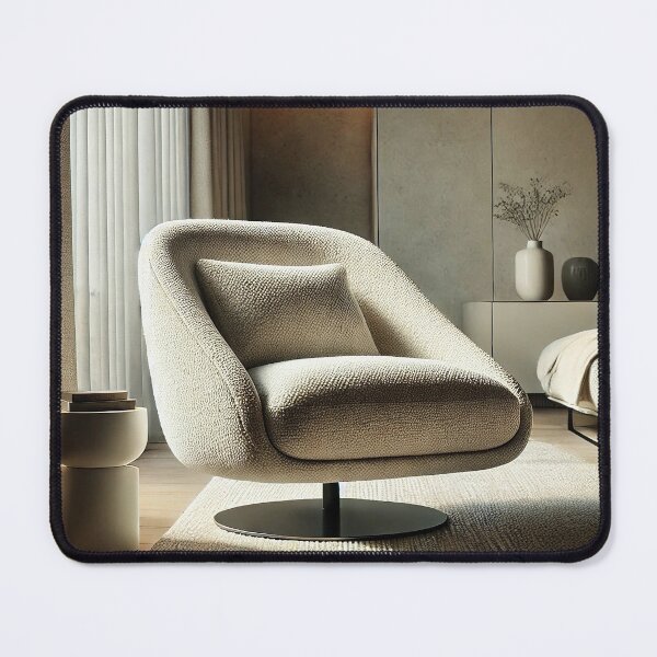 Item preview, Bouclé Swivel Chair designed and sold by A-triple-I.