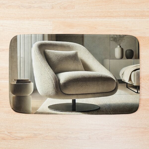 Item preview, Bouclé Swivel Chair designed and sold by A-triple-I.