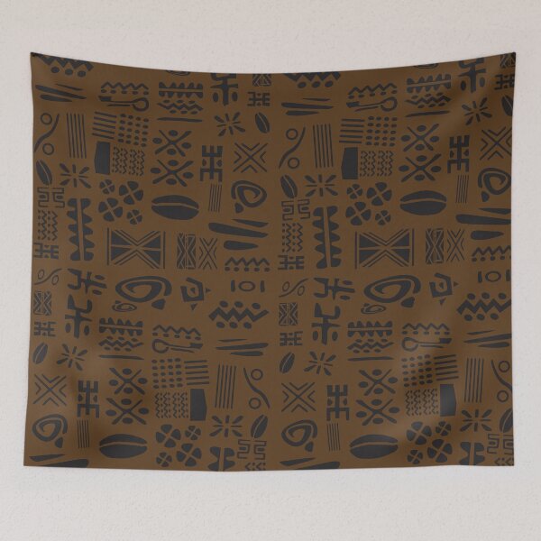 Item preview, African mud cloth Bogolan design designed and sold by Wolagno.