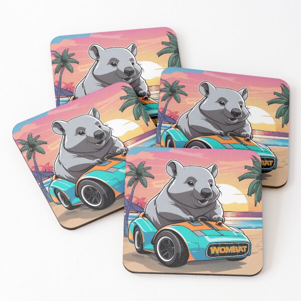 Item preview, Wombat Beach Racer designed and sold by pUNKnown.