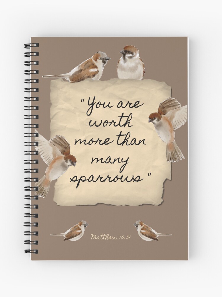 You Are Worth More Than Many Sparrows Tote Bag You Are Worth More Than Many Sparrows Tote Bag