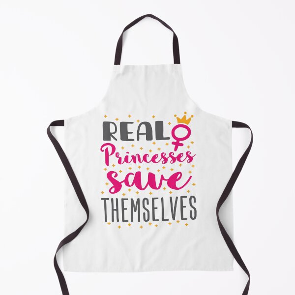 Item preview, Real Princesses Save Themselves Feminist Feminism designed and sold by jaygo.