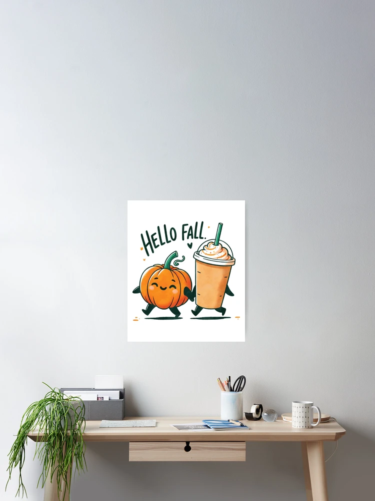 Thumbnail 2 of 3, Poster, Hello Fall designed and sold by RCMstore.