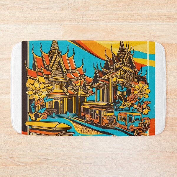 Item preview, Chiang Rai Thailand Vintage Travel Tourism  designed and sold by TravelersGems.