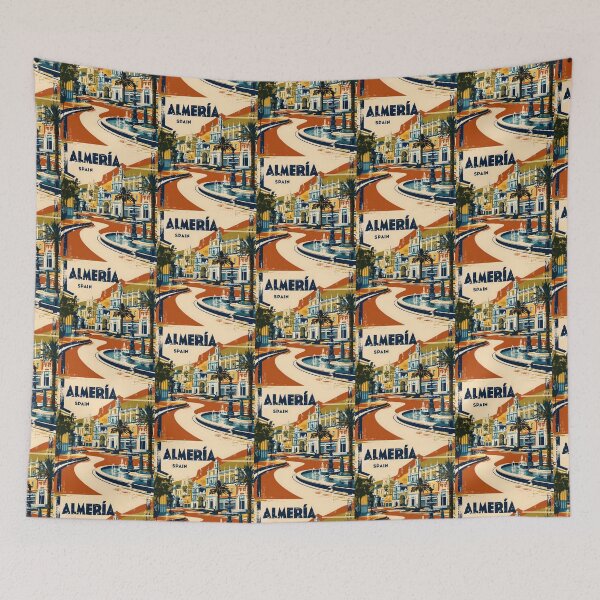 Item preview, Almeria Spain Vintage Travel Tourism designed and sold by TravelersGems.