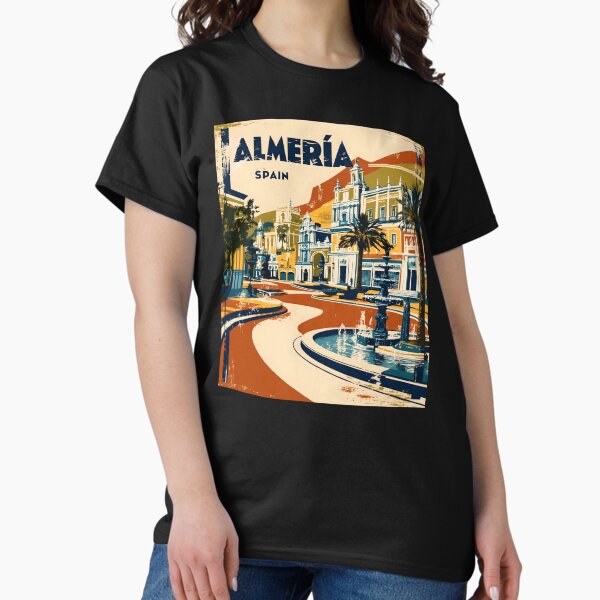 Aperçu de l'œuvre Tourisme vintage à Almeria en Espagne créée et vendue par TravelersGems.