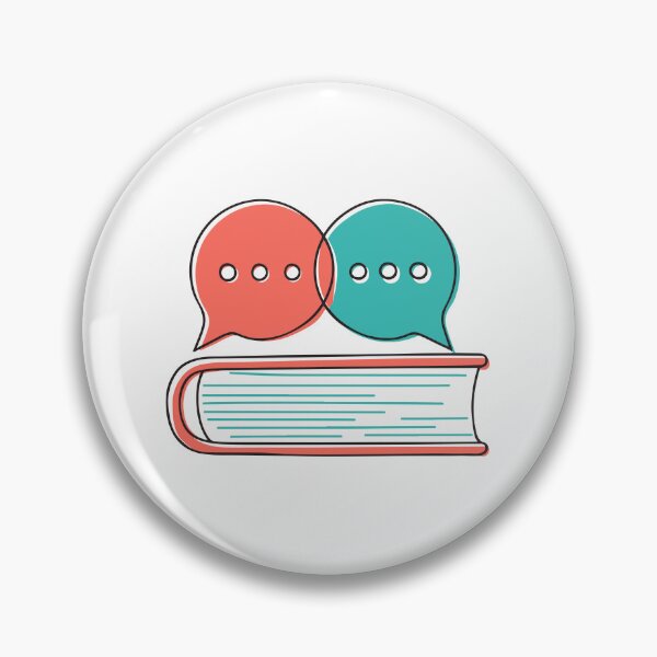 Item preview, Illustration bubble chat book knowledge designed and sold by rasagamastore.