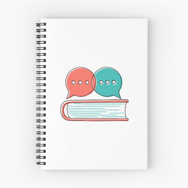 Item preview, Illustration bubble chat book knowledge designed and sold by rasagamastore.
