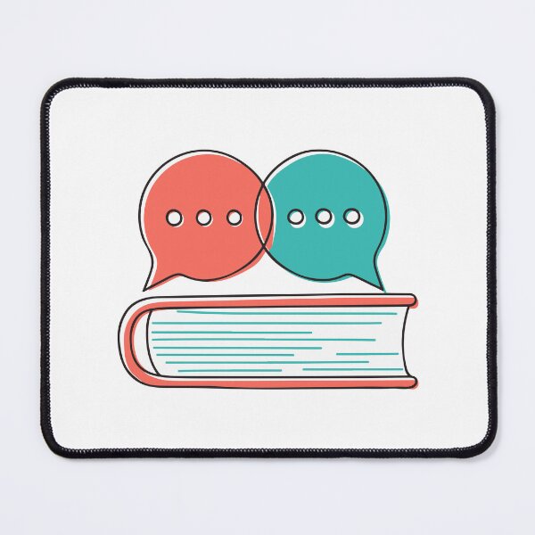 Item preview, Illustration bubble chat book knowledge designed and sold by rasagamastore.