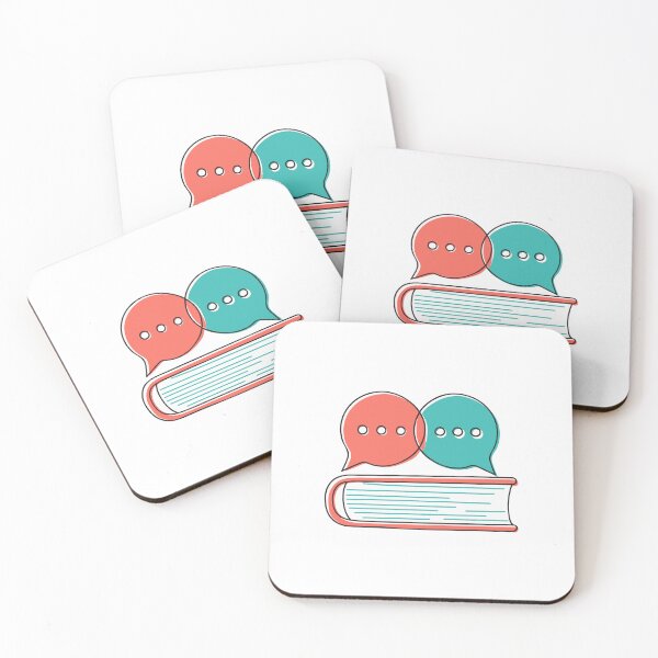 Item preview, Illustration bubble chat book knowledge designed and sold by rasagamastore.