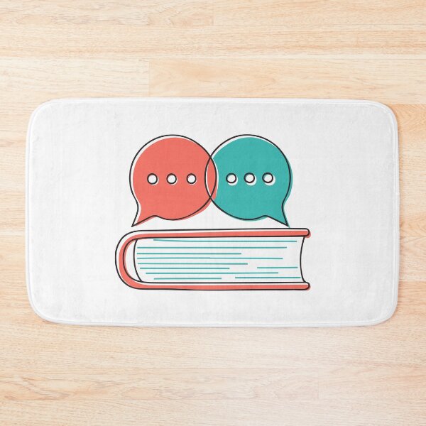 Item preview, Illustration bubble chat book knowledge designed and sold by rasagamastore.