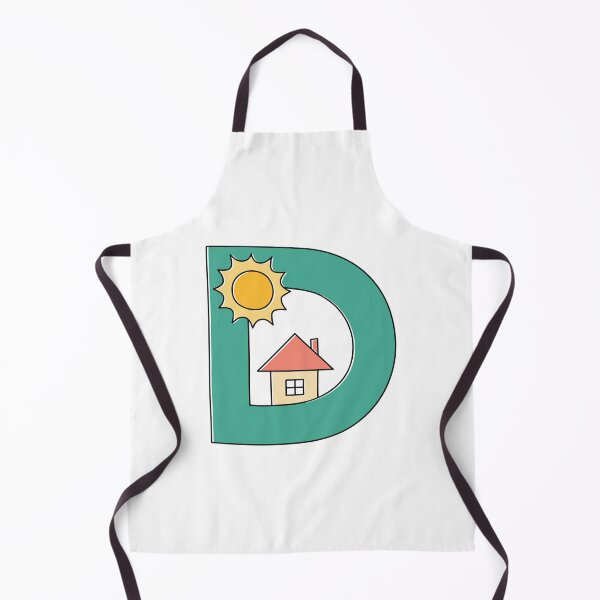 Item preview, letter D house and sunny day designed and sold by rasagamastore.