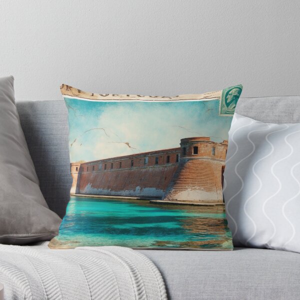 Item preview, Dry Tortugas National Park Postcard Vintage Retro Travel designed and sold by TravelPostcardGems.